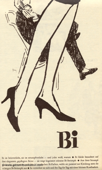 Gerd Grimm, Bi-Str&uuml;mpfe, 1961